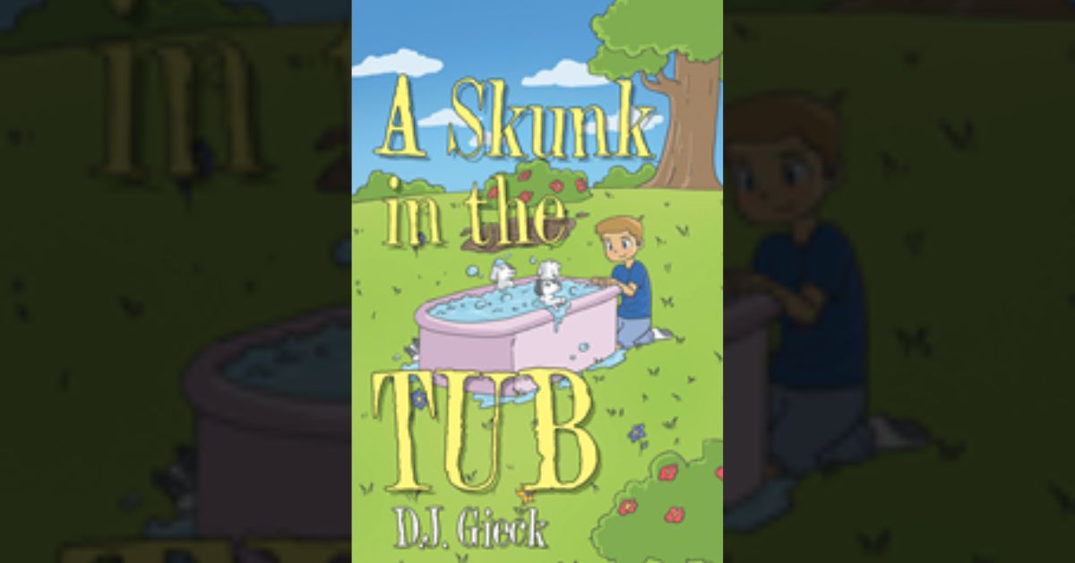 Author D.J. Gieck’s new book “A Skunk in the Tub” follows a rogue skunk running amok in a young boy's home that's designed to help readers practice the short u vowel